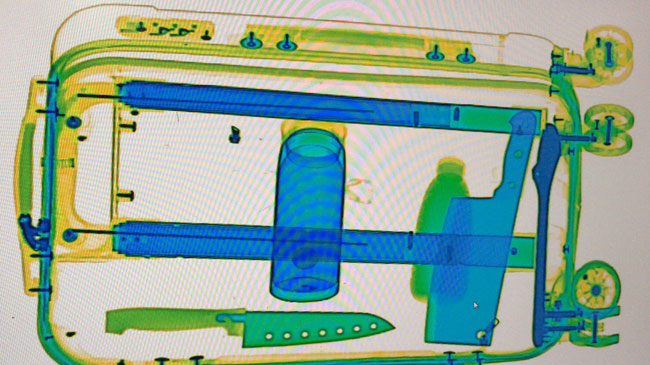 物品是怎么在x光安检机显示出图像的